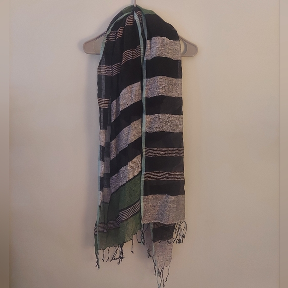 Swedish Striped Scarf - Picture 1 of 3